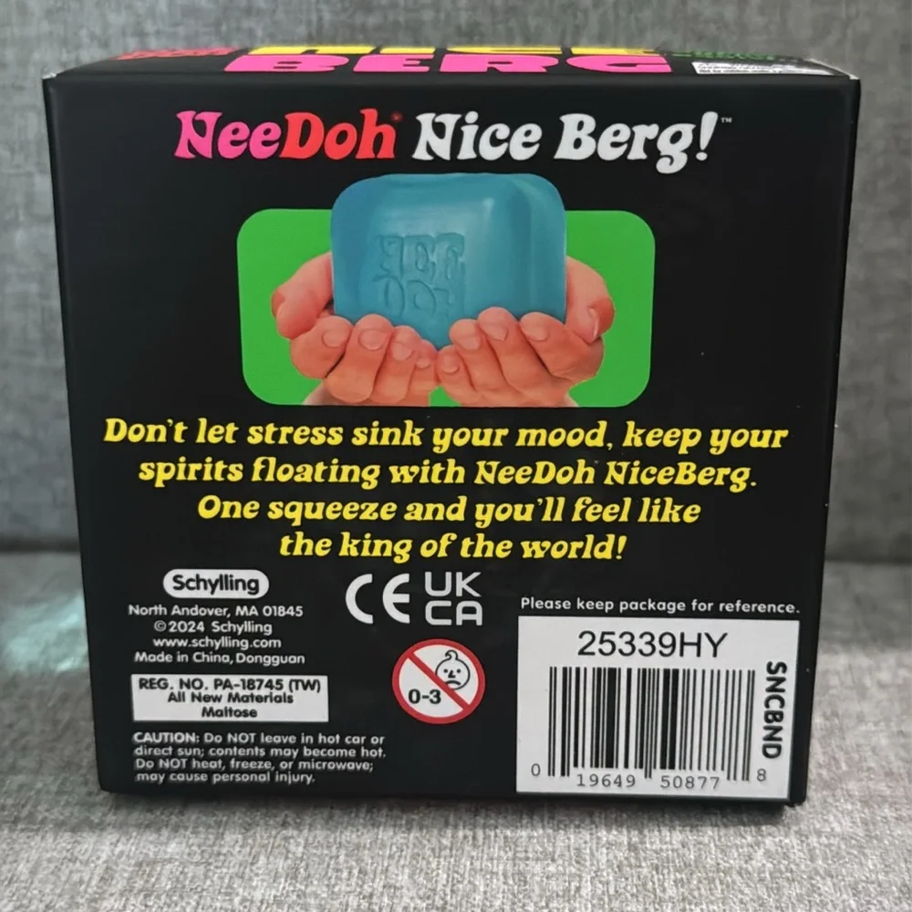 Nice Berg Blue Super Solid Squish Kids Toy - Picture 5 of 5